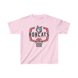 Youth Bobcats Hoop Attack Classic Tee