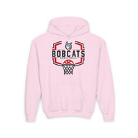 Youth Bobcats Hoop Attack Hooded Sweatshirt