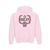 Youth Bobcats Hoop Attack Hooded Sweatshirt