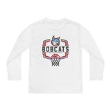 Youth Bobcats Hoop Attack Long Sleeve Competitor Tee