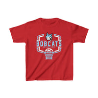 Youth Bobcats Hoop Attack Classic Tee