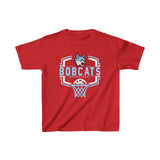 Youth Bobcats Hoop Attack Classic Tee