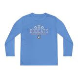 Youth Bobcats BBALL Long Sleeve Competitor Tee