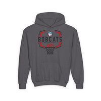 Youth Bobcats Hoop Attack Hooded Sweatshirt