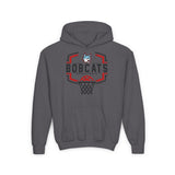 Youth Bobcats Hoop Attack Hooded Sweatshirt