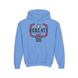 Youth Bobcats Hoop Attack Hooded Sweatshirt