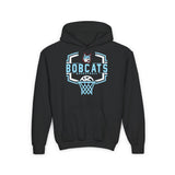 Youth Bobcats Hoop Attack Hooded Sweatshirt