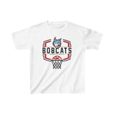 Youth Bobcats Hoop Attack Classic Tee