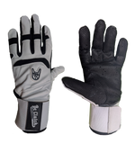 PUREGRIT: ONYX Series: Classic White Long Cuff Batting Gloves