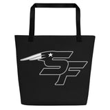 Southside Freedom Large Tote Bag BLACK