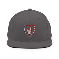 2 Down Baseball Freedom Snapback Hat