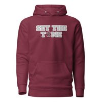 2 Down Baseball SET THE TONE Unisex Premium Hoodie