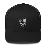 2 Down Baseball Logo Mesh Snapback Hat