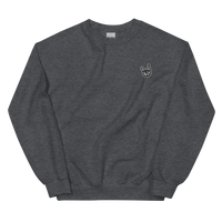 2 Down Baseball Embroidered Logo Adult Sweatshirt